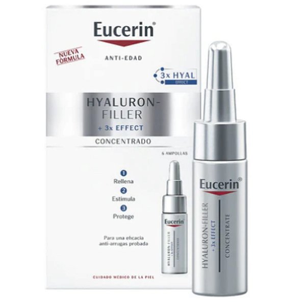 Eucerin Hyaluron Filler 3x Effect Concentrate Serúm Anti-idade 6x5ml