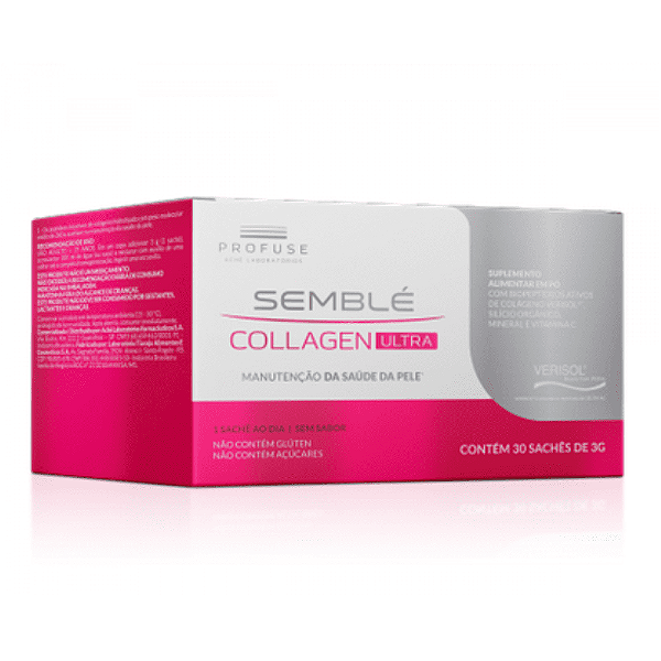 Profuse Colágeno Semblé Collagen Ultra 30 Sachês de 3g cada