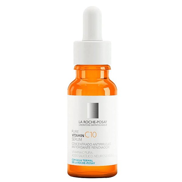 La Roche Posay  Pure Vitamin C10 Sérum Facial Anti-Idade 15ml
