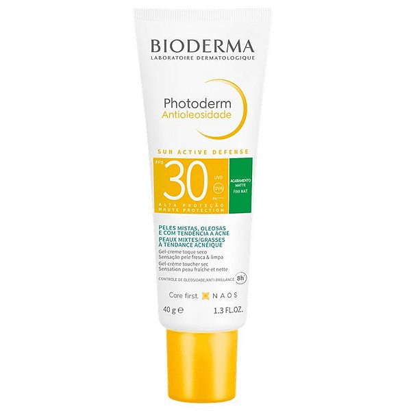 Bioderma Photoderm Fps 30 Protetor Solar Facial Antioleosidade 40g