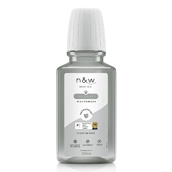 New Dental Care Enxaguante Bucal Implants N&W 300ml