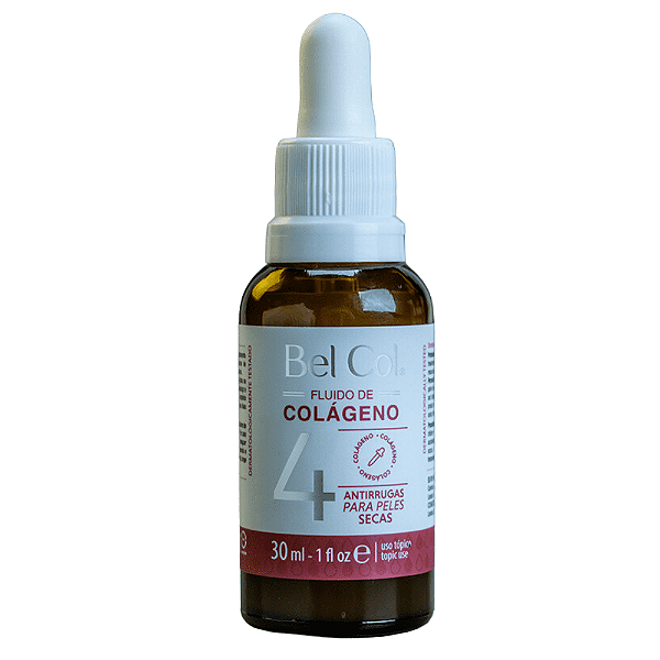 Bel Col Fluído de Colágeno 4 Hidratante Anti-idade 30ml