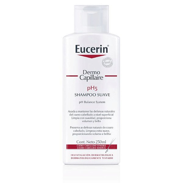 Eucerin Dermocapillare Ph5 Shampoo Suave 250ml