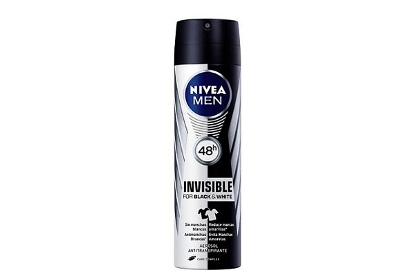 Nivea Desod Aerosol For Man Invisible Black White 150ml
