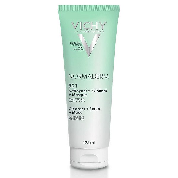 Vichy Normaderm Esfoliante e Gel de Limpeza 3 em 1 125ml - DERMAdoctor |  Dermocosméticos e Beleza com até 70%OFF