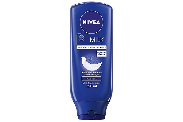 Nivea Hidratante Para o Banho Milk Pele Seca 250ml