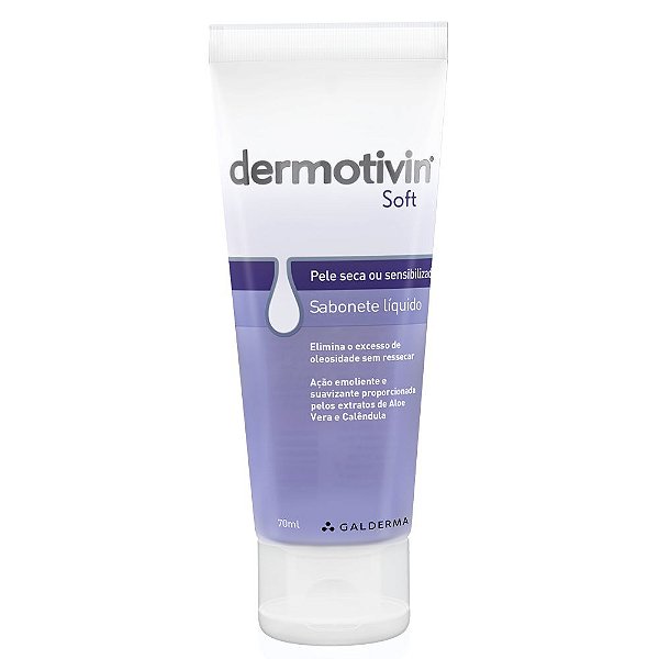 Galderma Dermotivin Soft Sabonete Liquido 70ml