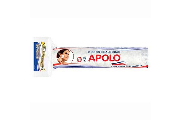 Apolo Disco de Algodão Com Ziplock 70g