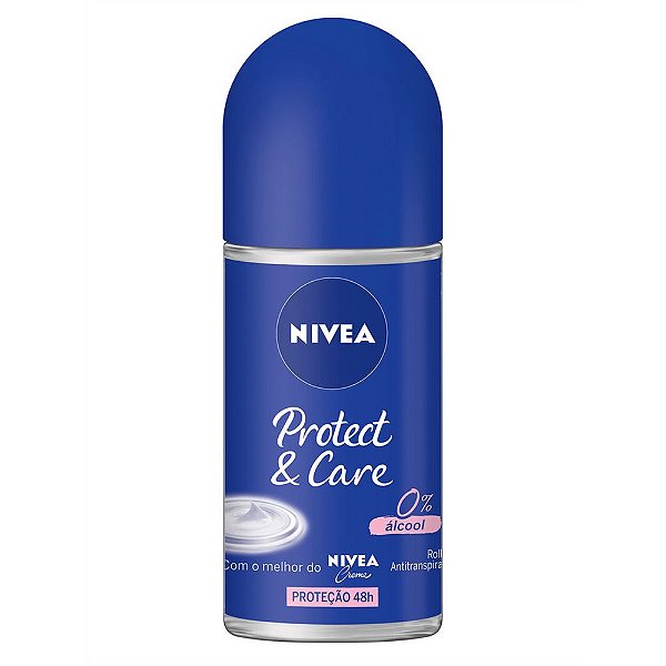 Nivea Desodorante Roll-On Protect Care Feminino 50ml