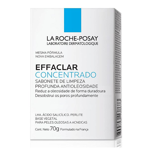 La Roche-Posay Effaclar Sabonete Pele Oleosa e Acneica 70g - DERMAdoctor |  Dermocosméticos e Beleza com até 70%OFF
