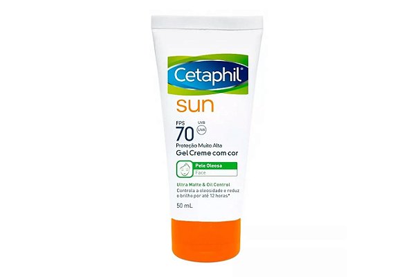 Galderma Cetaphil Sun FPS70 com Cor  Pele Oleosa 50ml