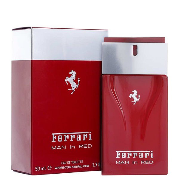 Ferrari Man In Red Perfume Masculino Eau de Toilette 50ml