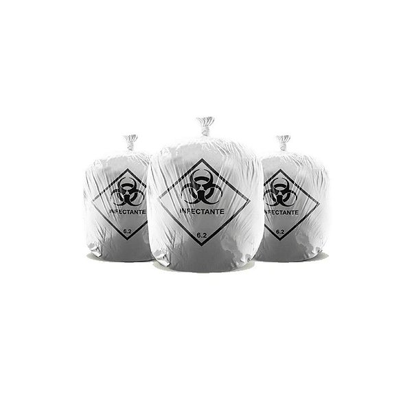 Goedert Saco Plástico Lixo Hospitalar 30L 59X62cm com 100un