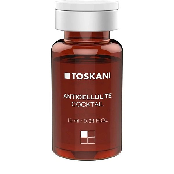 Toskani Anticellulite Cocktail Caixa Com 5 Ampolas De 10ml