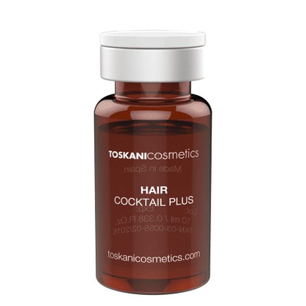 Toskani Hair Cocktail Plus Caixa Com 5 Ampolas De 10ml