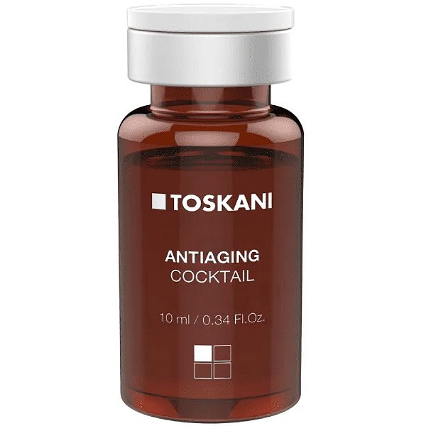 Toskani Antiaging Cocktail Caixa Com 5 Ampolas De 10ml