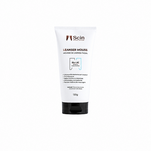 Scin Medical Skincare Cleanser Mousse de Limpeza Facial 120g