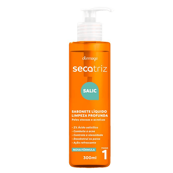 Dermage Secatriz Salic Sabonete Liquido 300ml