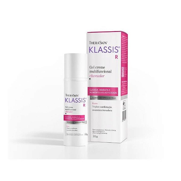 Theraskin Klassis R Gel Creme Clareador 30g