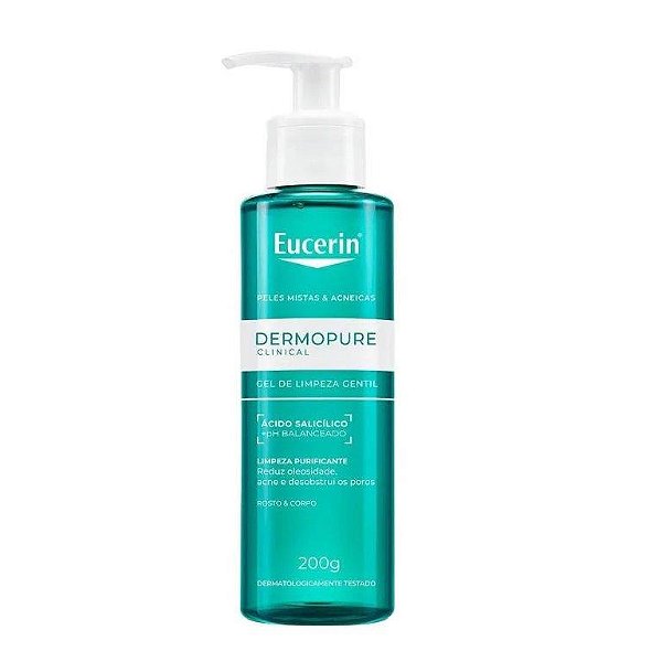Eucerin Gel de Limpeza Gentil Dermopure Clinical 200ml