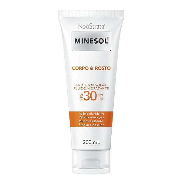 Neostrata Minesol Protetor Corpo e Rosto FPS30 200ml