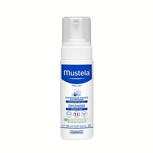 Mustela Shampoo Espuma Recém Nascido 150ml