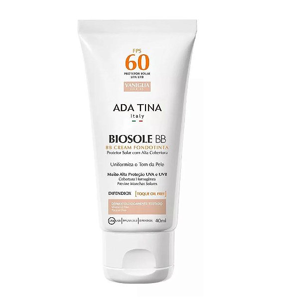 Ada Tina Biosole BB Cream FPS60 Vaniglia 40ml