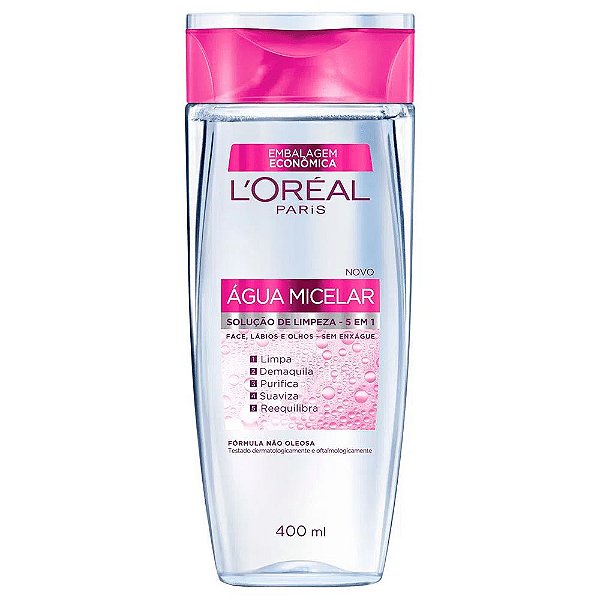 Loreal Paris Água Micelar 5 em 1 400ml