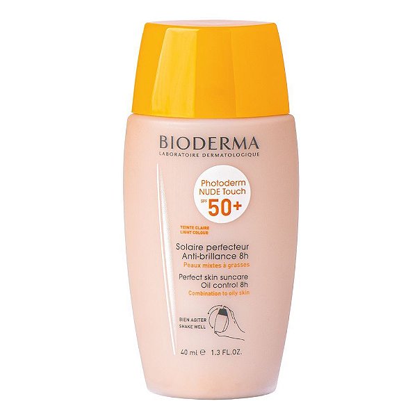 Bioderma Photoderm Nude Touch Fps50+ Claro 40ml