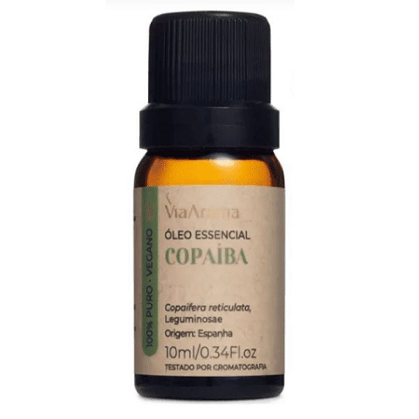 Via Aroma Óleo Essencial Copaíba 10ml