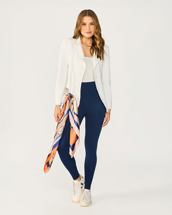 Calça Feminina Legging Cintura Alta Cotton