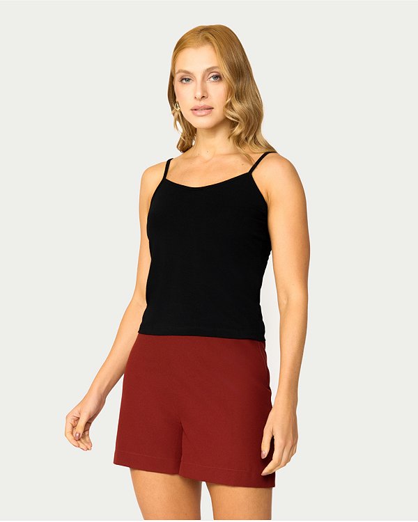 Blusa de Alcinha Feminina Básica