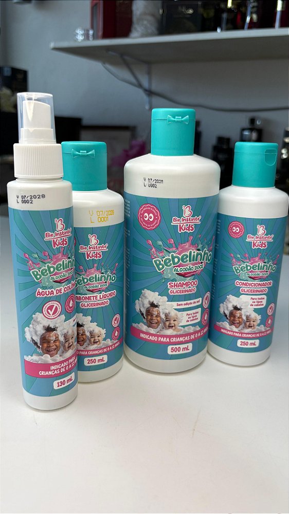 Kit Bebelinho Algodão Doce