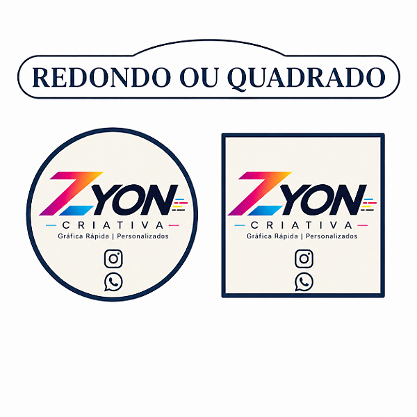 Redondo | Quadrado