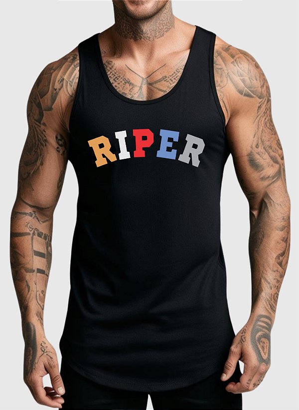 REGATA MASCULINA ALGODÃO PREMIUM - RIPER CO