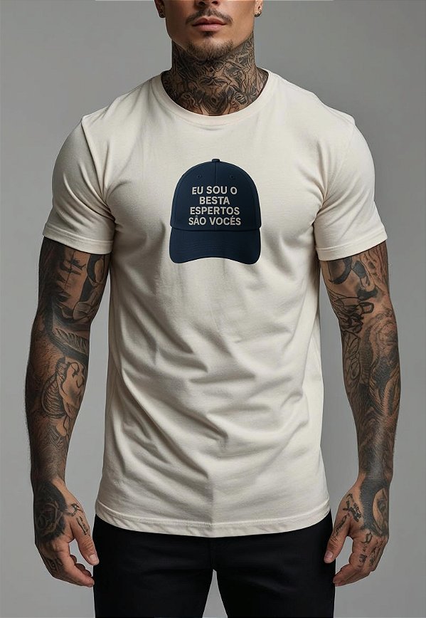 CAMISETA MASCULINA ALGODÃO PREMIUM - ESPERTO OFF