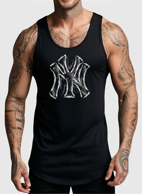 REGATA MASCULINA ALGODÃO PREMIUM - NY