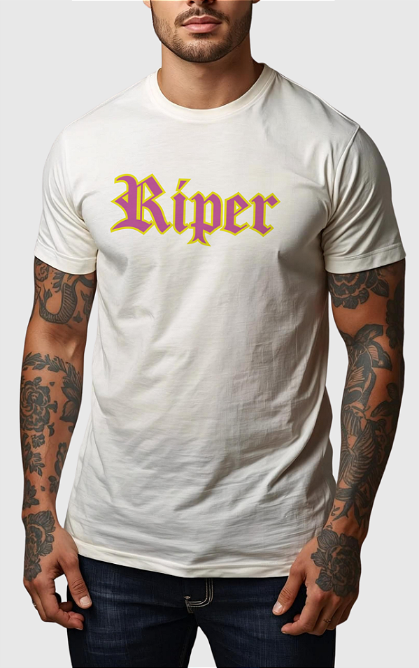 CAMISETA MASCULINA ALGODÃO PREMIUM - RIPER