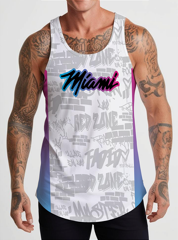 REGATA MASCULINA MIAMI HEAT