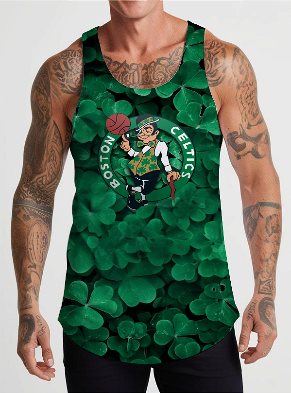 REGATA MASCULINA BOSTON CELTICS