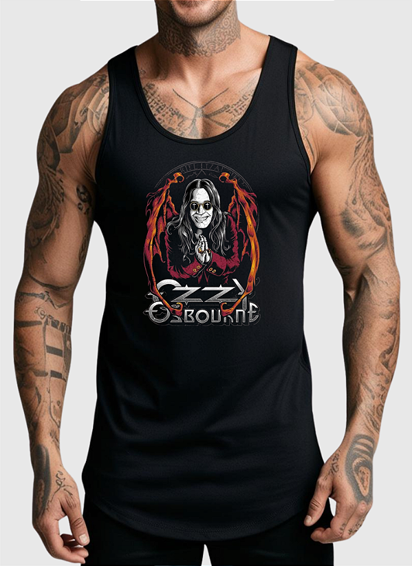 REGATA MASCULINA ALGODÃO PREMIUM - OZZY