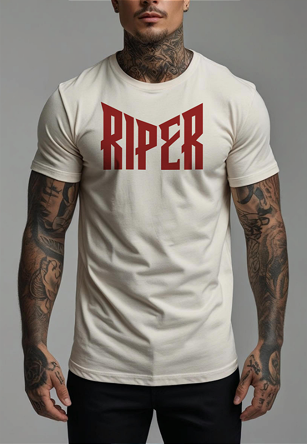CAMISETA MASCULINA ALGODÃO PREMIUM - RIPER BRAND