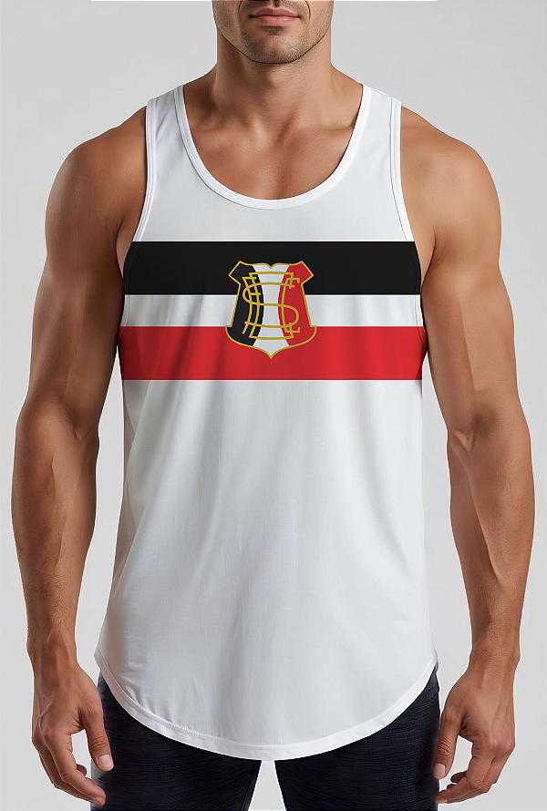 REGATA MASCULINA SANTA CRUZ RETRÔ