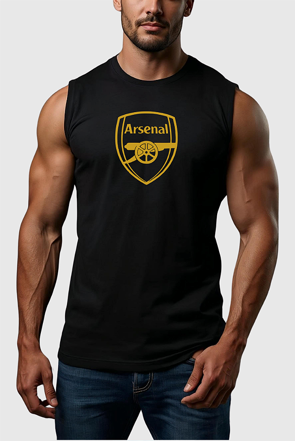 REGATA MACHÃO ALGODÃO PREMIUM ARSENAL