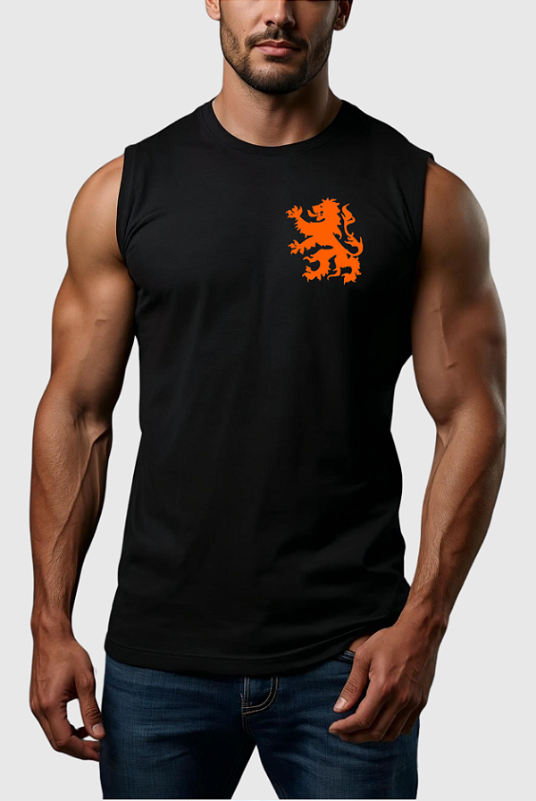 REGATA MACHÃO ALGODÃO PREMIUM HOLANDA RETRÔ