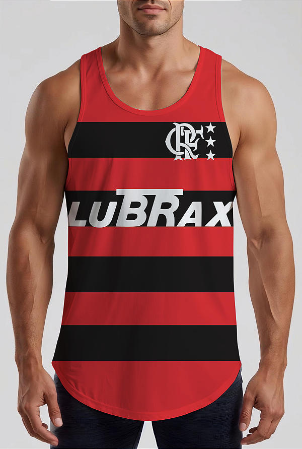 REGATA MASCULINA FLAMENGO ANOS 90 CENTENÁRIO