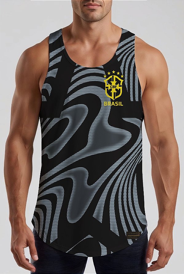 REGATA MASCULINA BRASIL GOLEIRO COPA 2026 DRY FIT UV