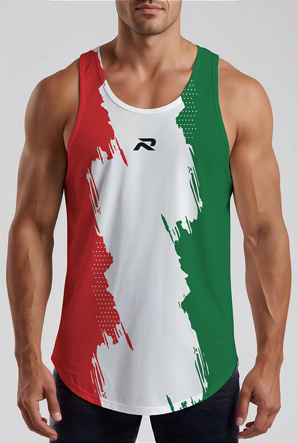 REGATA MASCULINA ITALY DRY FIT UV PERFORMANCE