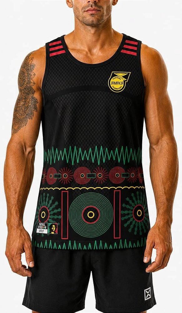 REGATA JAMAICA BLACK DRY FIT