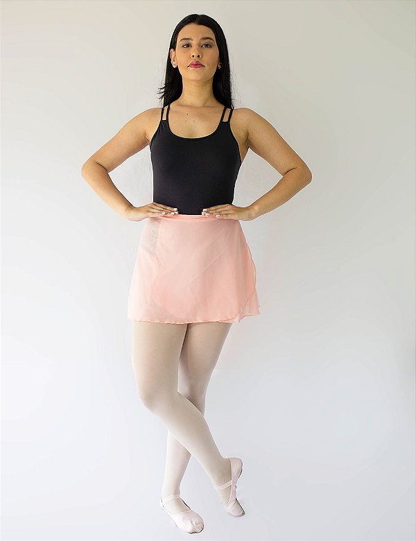 Saia Traspassada Slim Rose